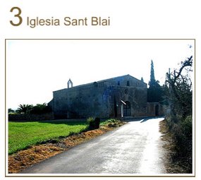 Agroturismo Sant Blai Mallorca Location Map foto 3